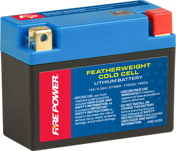 Fire Power Featherweight Lithium Battery 170 CCA 12V/27.6WH - HJ12L-FPZ