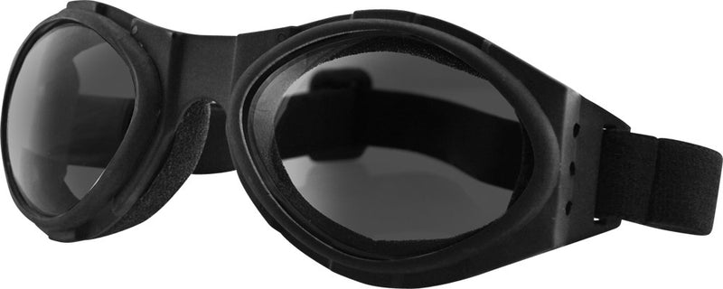 Bobster 26-4740 BA001 BUGEYE SUNGLASSES BLACK W/SMOKE LENS