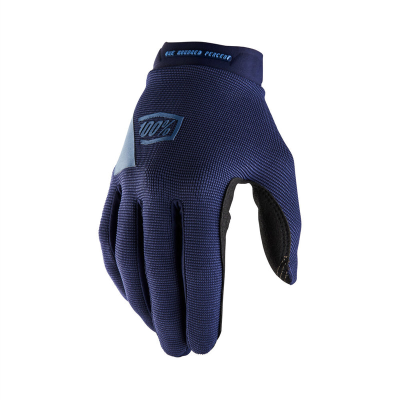 100% 610-65202X 10011-00019 RIDECAMP GLOVES NAVY/SLATE BLUE 2X