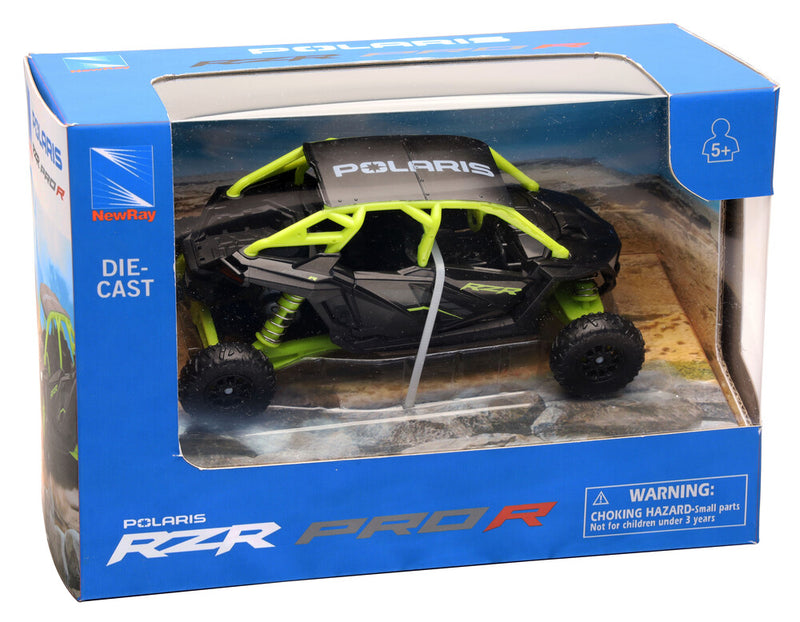 New Ray Toys 959-0200 07393 REPLICA 1:18 UTV POLARIS PRO R MATTE ONYX BLACK