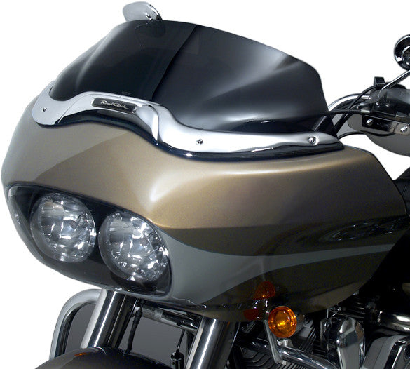 National Cycle Wave Windscreen 6.25" Dark Fltr - N27406 For Harley Road Glide 1998-2013
