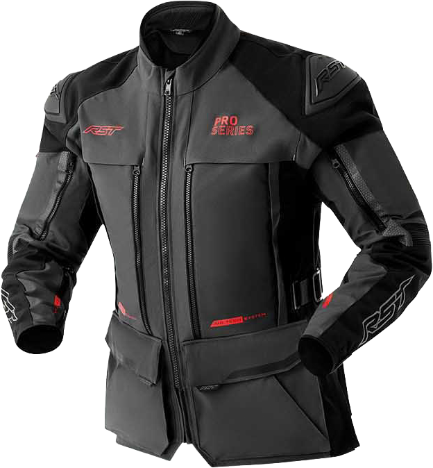 Rst 556-3599152 103599GRY-52 PS ADVENTURE D3O JACKET GREY/BLACK TEXTILE 4X