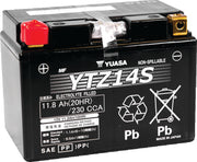 Yuasa Battery YUAM72Z14 Yuasa YTZ14S Maintenance Free AGM 12-Volt Battery - Photo - Primary