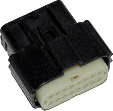 Namz Custom Cycle 850-08316 NM-33472-1601 MLX 16-PIN FEM CONNECTOR BLACK FAIRING HARNESS HD 72166-07BK