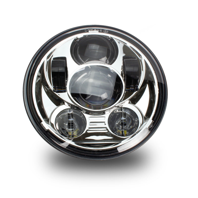 Cyron 227-0070 ABIG5-B6KC HEADLIGHT 5.75" CHROME 6 PROJECTOR
