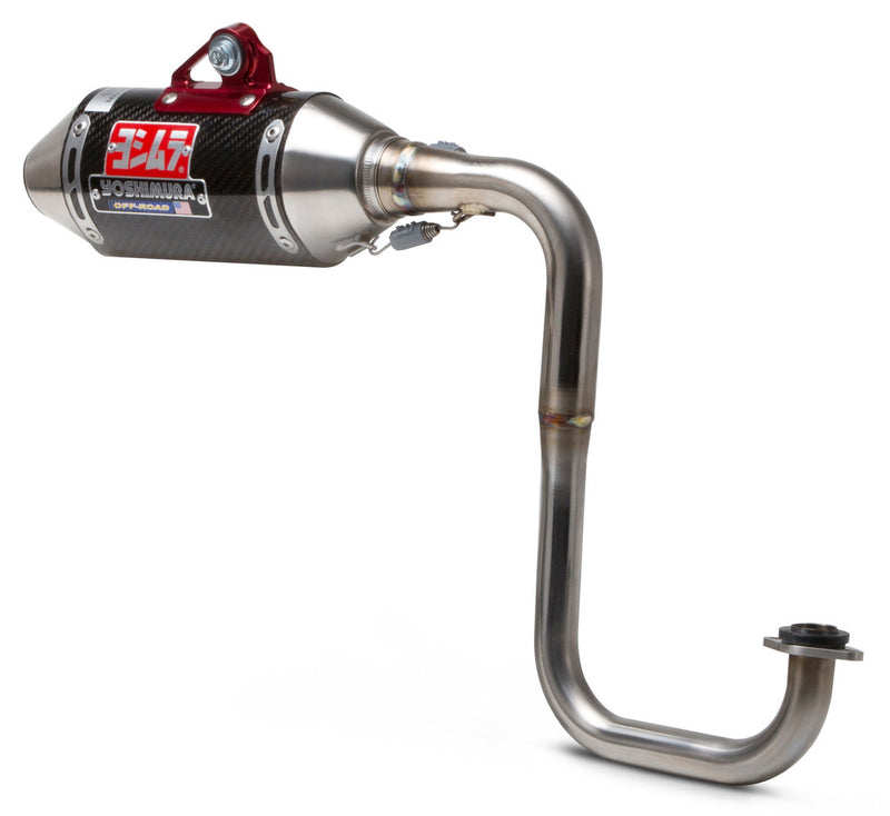 Yoshimura Signature RS-2 Full System Exhaust SS-CF-SS - 391700B250 Polaris RZR 2010-2016