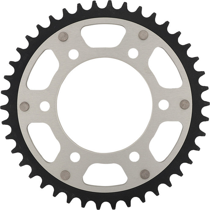Supersprox Rear Stealth Sprocket Aluminum Steel 42T-520 SLV DUC - RST-735-42-SLV Ducati Motorcycles 1991-2014