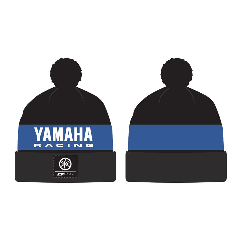 D'cor Visuals D-Cor Yamaha Beanie Stripe Black Blue - 70-132-1