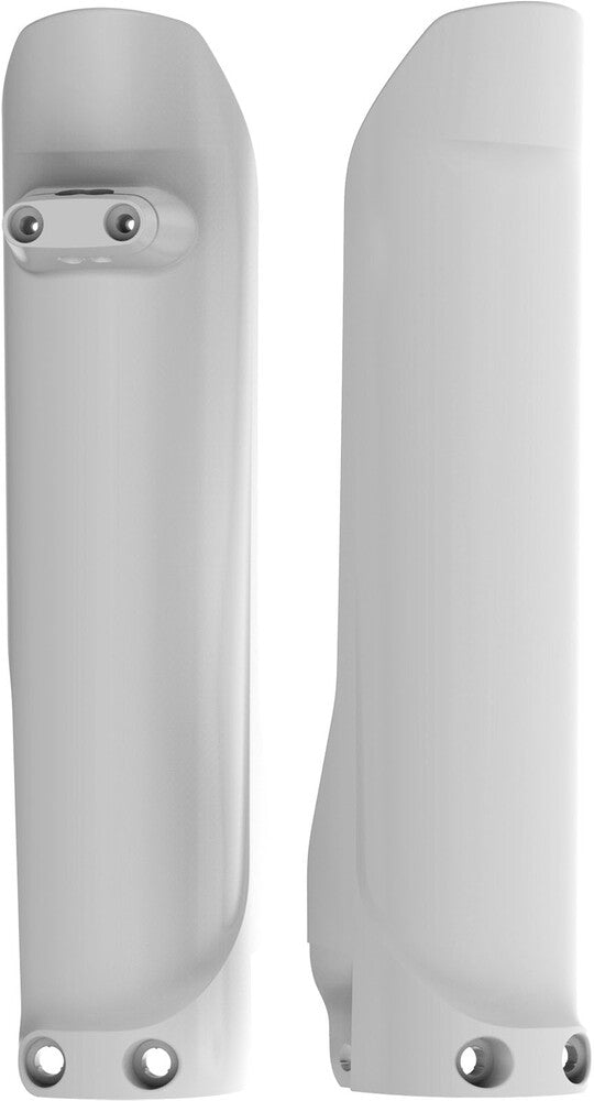 Polisport Fork Guards HUS White - 8398900007 Husqvarna Dirt Bikes 2016-2023