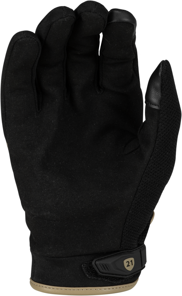 Highway 21 489-00542X 489-00542X FURY GLOVES BLACK/SAND 2X