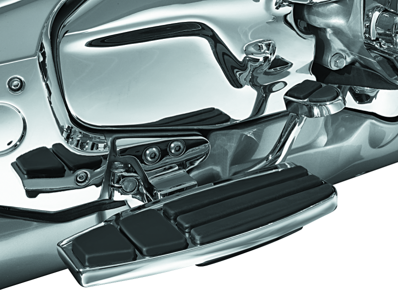 Kuryakyn 4038 Driver Floorboard Kit 01-17 GL1800 Chrome - Photo - Primary