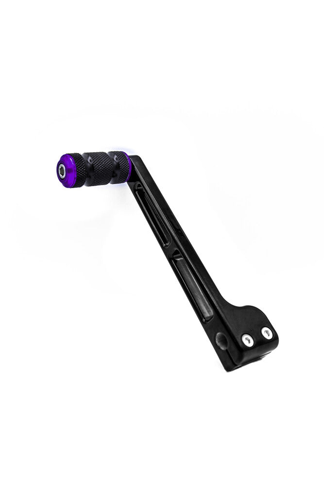 Santoro Fabworx SF30051 Twice Tight Perf Shift W TOE PEG Black For Harley Touring 1998-2013