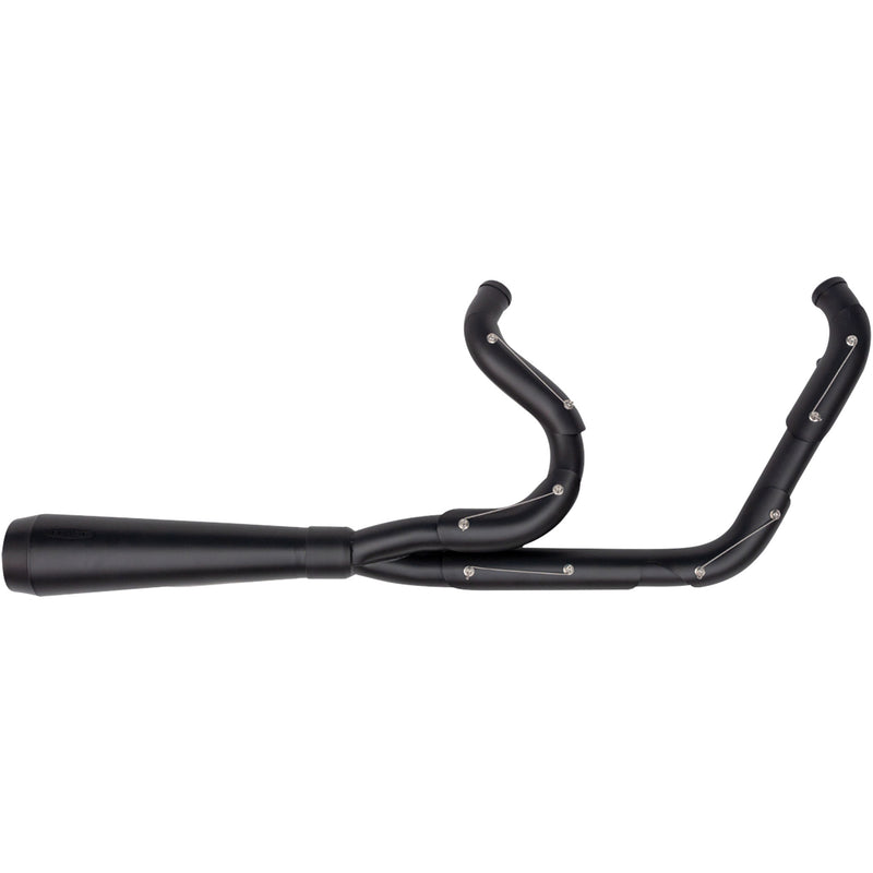 Trask Assault 2-Into-1 Exhaust System - TM-5030BKBK For Harley 1984-1994