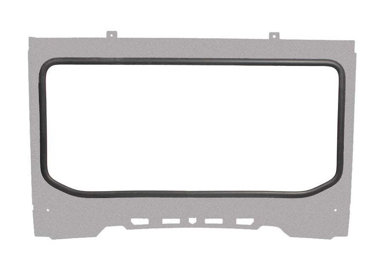 Pro Armor Front Windshield FOR Pocket Roof Sparkle Silver MET - P141W462SSM Polaris UTVs 2014-2018