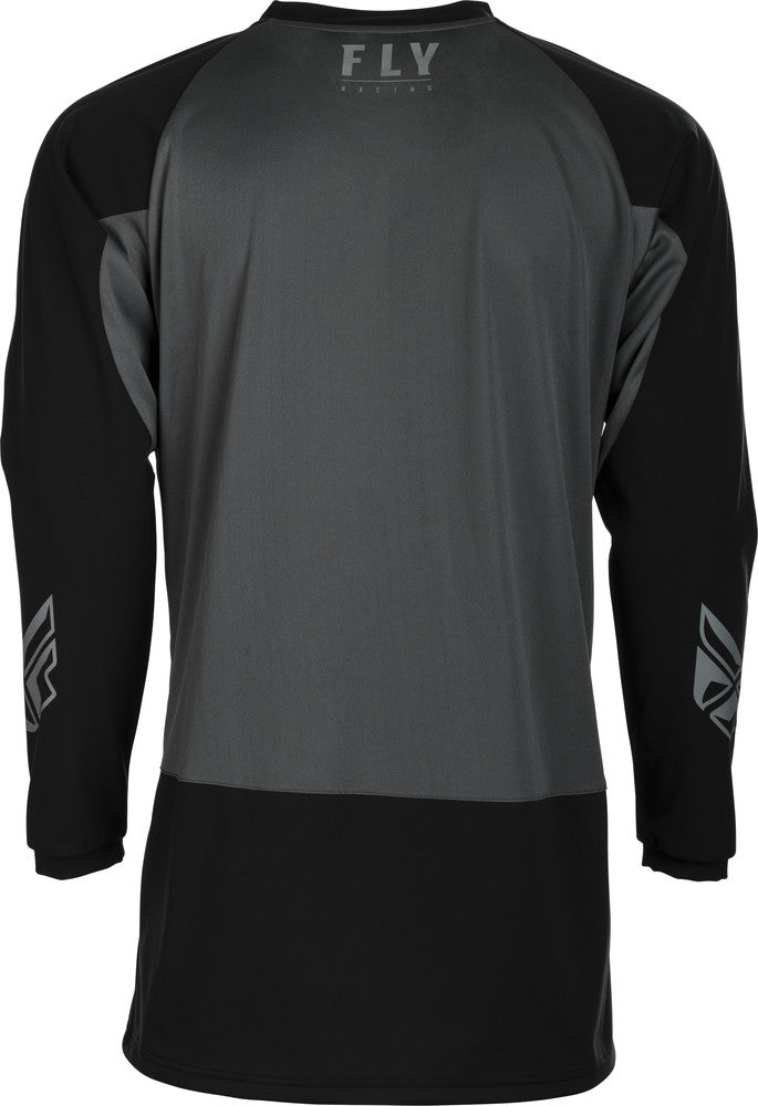 Fly Racing 370-8010M 370-8010M WINDPROOF JERSEY BLACK/GREY MD
