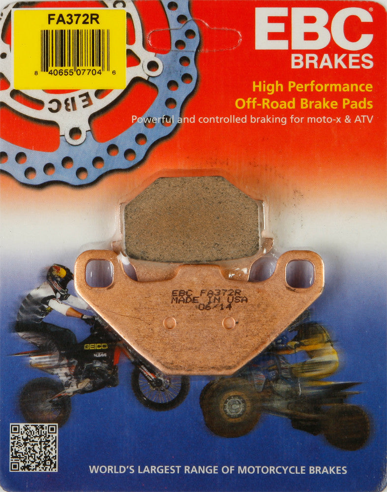 EBC Brake Pads - FA372R Suzuki 500F Vinson 4x4 2003-2007