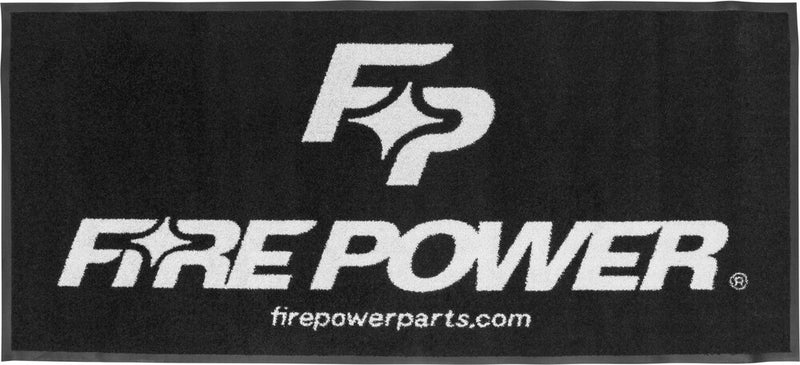 Fire Power RUG-FIREPOWER FIREPOWER RUG FLOOR RUG BLACK/WHITE 73"X33"