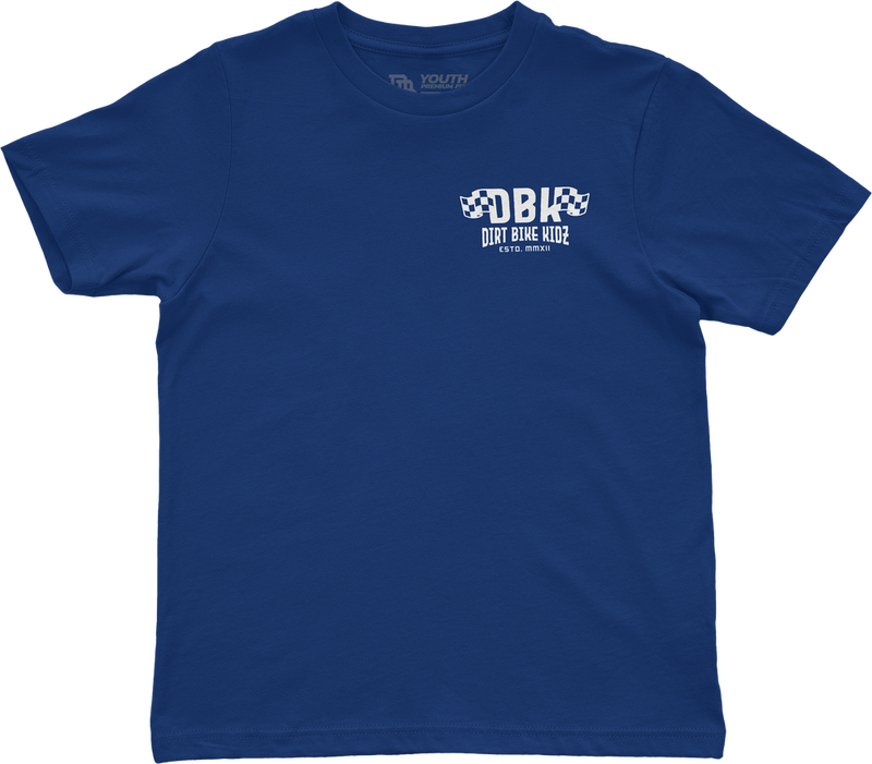 Dbk 325-00046YX YT-TILTHEEND-RYL-XL TILL THE END YOUTH TEE ROYAL BLUE YX