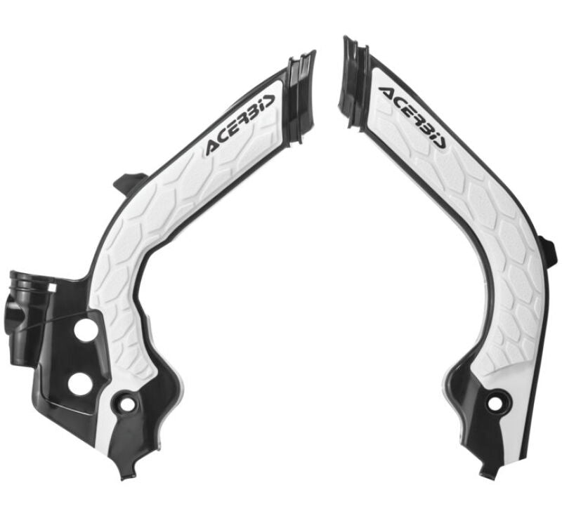 Acerbis 2733451007 19-23 Husqvarna 125-501s Tc/fc/ Fx/fe/te/tx/ 21-23 Gasgas Frame Guard X Grip - Black/white - Photo - Primary