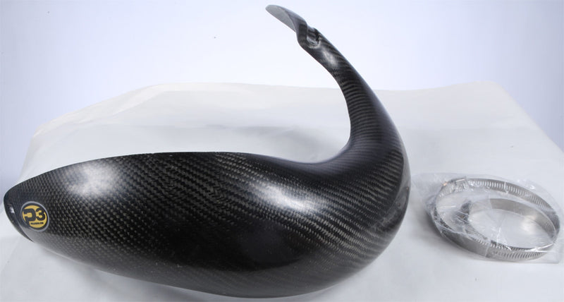 P3 Pipe Guard Carbon Fiber - 109061-FMF Beta 250 (2 Stroke) / 250 2T / 300 (2 Stroke) / 300 2T 2013-2019
