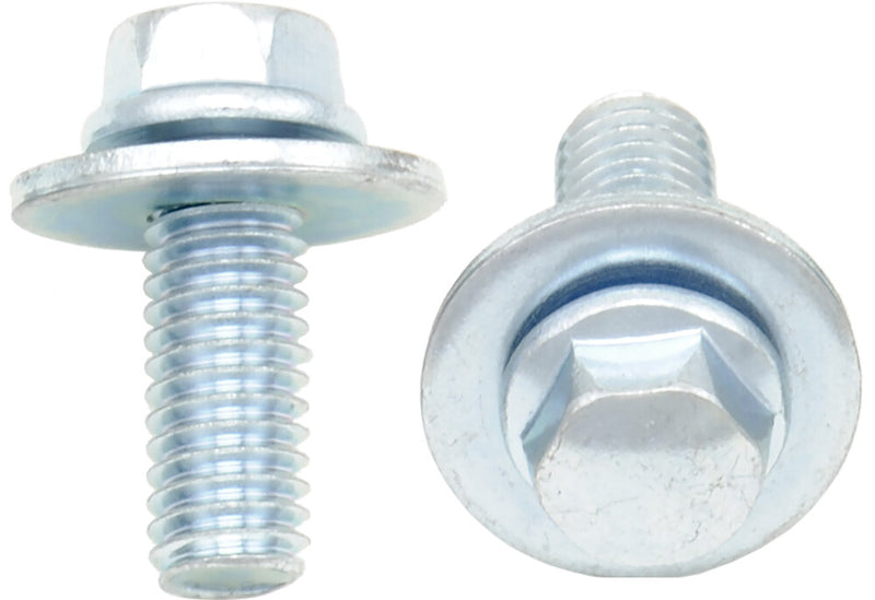 Bolt 024-11616 024-11616 8MM HEX HEAD FLANGE BOLT 6X1.0X16MM W/16MM WASHER 10/PK