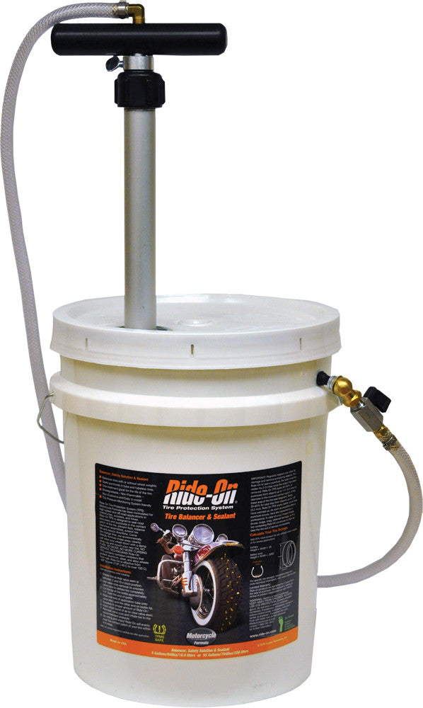 Ride-on 85-4202 HP-100 TPS TIRE BALANCER AND SEALANT 5GAL PAIL PUMP