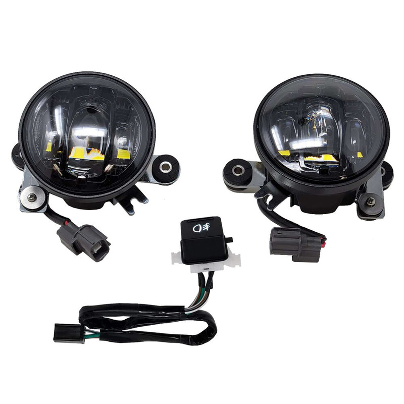 Pathfinder LED FOG Light Kit Black Smoke Lens - FG610BA Honda Gold 2006-2010