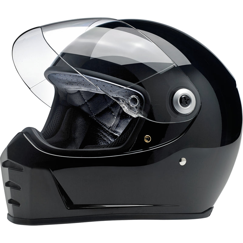 BILTWELL Lane Splitter Helmet Gloss - Black