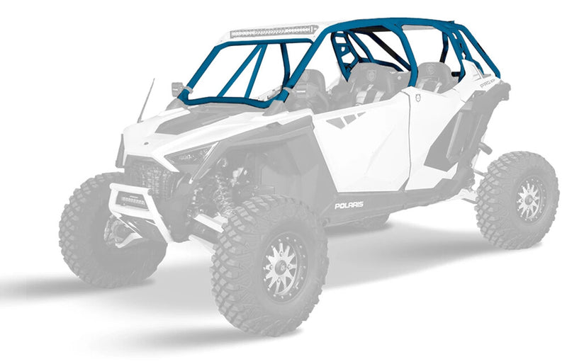 Pro Armor PRO XP Cage With V Intrusion Zenith Blue - P1910C050ZB Polaris RZR 2020-2022