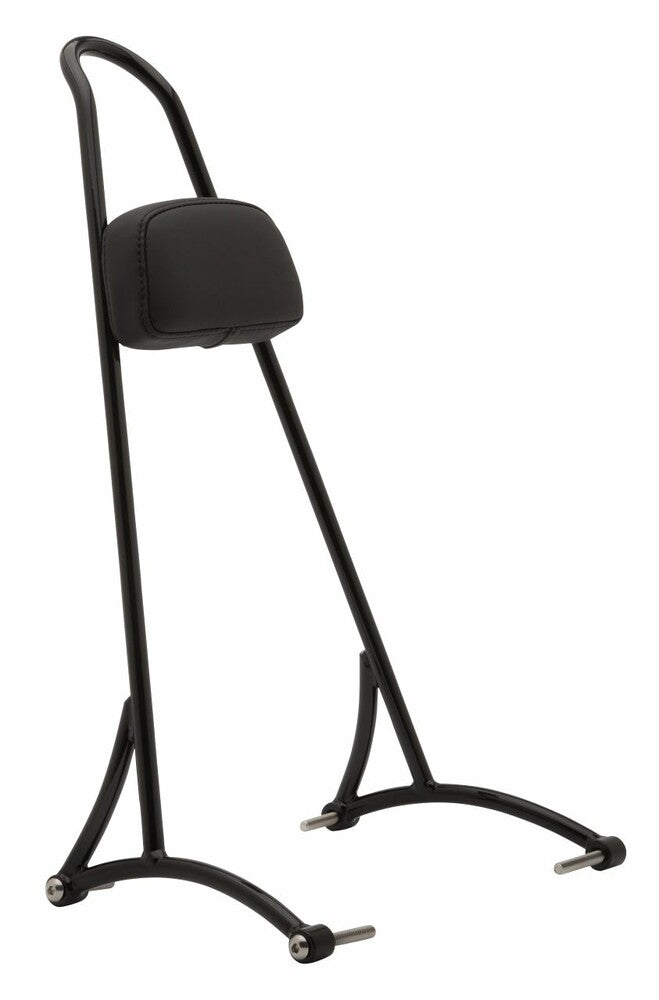 Burly Brand Tall Sissy Bar W PAD Black XL - B13-1501B For Harley Sportster 2004-2022 | Yamaha 700 WaveRunner 2004