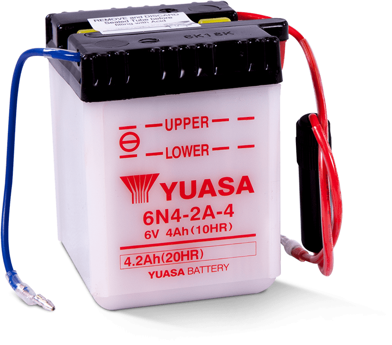 Yuasa Battery YUAM2644A Yuasa 6N4-2A-4 Conventional 6-Volt Battery - User 1