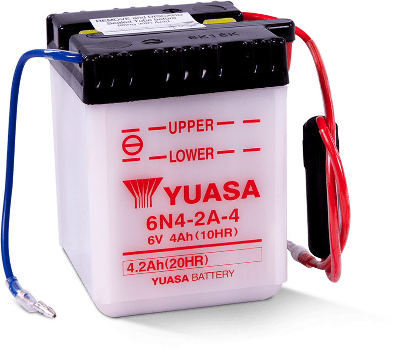Yuasa Battery YUAM2644A Yuasa 6N4-2A-4 Conventional 6-Volt Battery - User 1