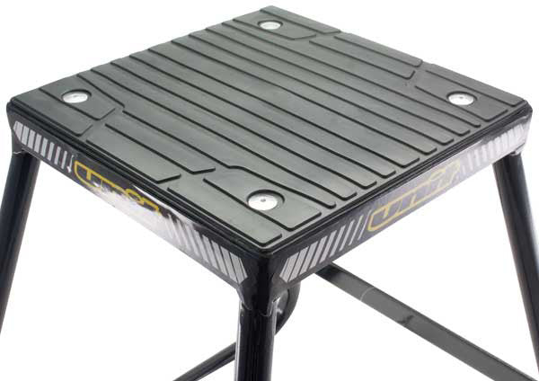 Unit MX BOX Stand Black - UN-A2110 For Yamaha Dirt Bikes 1974-2019 | Suzuki Dirt Bikes 1975-2018 | Kawasaki Dirt Bikes 1974-2018