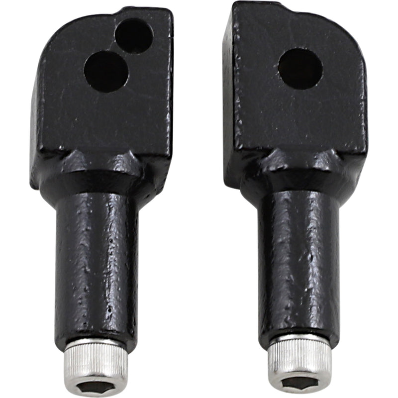 BILTWELL 1620-2176 0107-1664-01 Male Clevis Mounts Male Mount Replacement Clevis - Black - Passenger