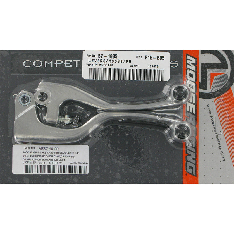 Moose Offroad Competition Lever Set - 1SGHA22 Husqvarna CR 250 / CR 500 1992-2003