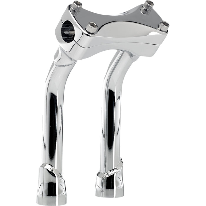 BILTWELL Murdock O/S Riser Risers - Oversized Pullback Chrome