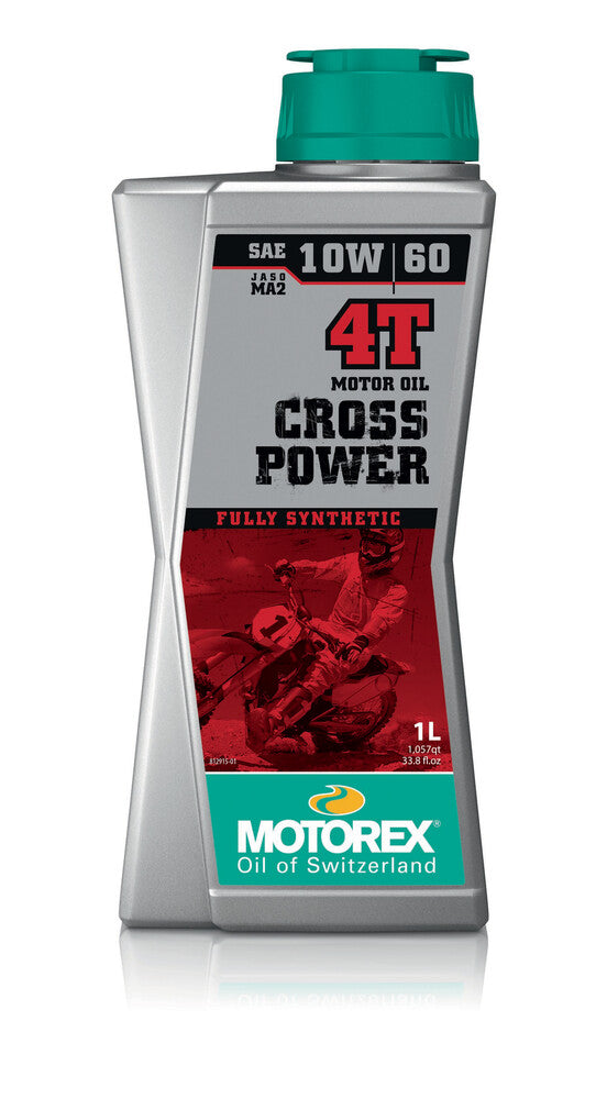 Motorex 580-1150 308242 CROSS POWER OIL 4T 10W60 1L 10/CASE