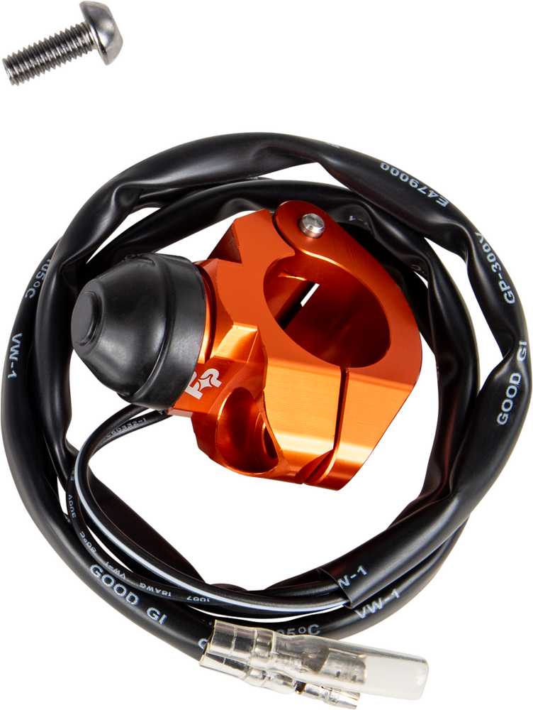 Fire Power 57-5042 KS-02 ORANGE KILL SWITCH SINGLE BOLT CLAMP ORANGE