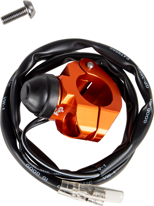 Fire Power 57-5042 KS-02 ORANGE KILL SWITCH SINGLE BOLT CLAMP ORANGE