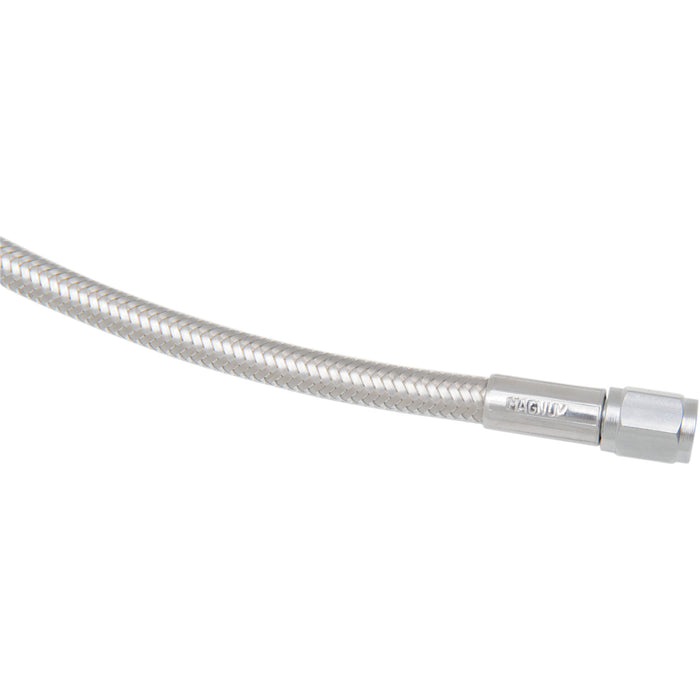 MAGNUM SHIELDING 1741-1031 5519 Braided Universal Brake Line Brake Line - 19" - Polished Stainless