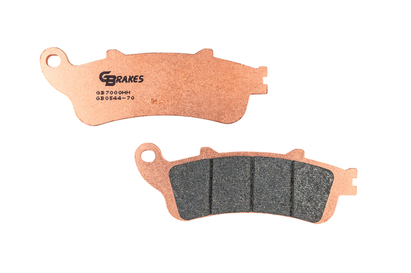 Gbrakes Brake Pads Sintered - GB0544-70 Honda Motorcycles 1997-2008