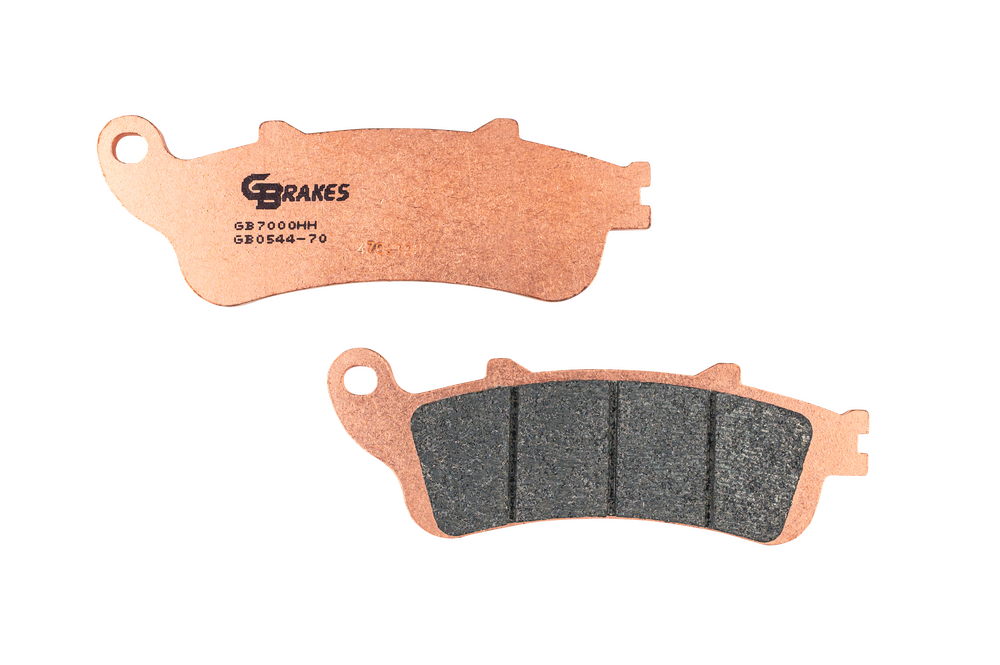 Gbrakes 17-54470 GB0544-70 BRAKE PADS SINTERED
