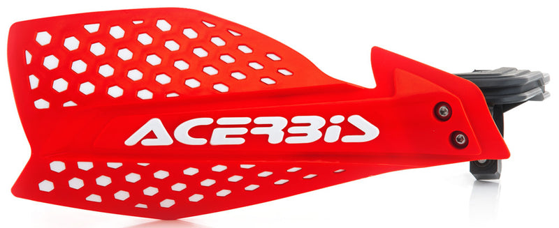 Acerbis Ultimate X Handguard RED White - 2645481005 For Husaberg Dirt Bikes 1989-2014 | Beta Dirt Bikes 2008-2018 | Aprilia 450 / 550 2006-2013