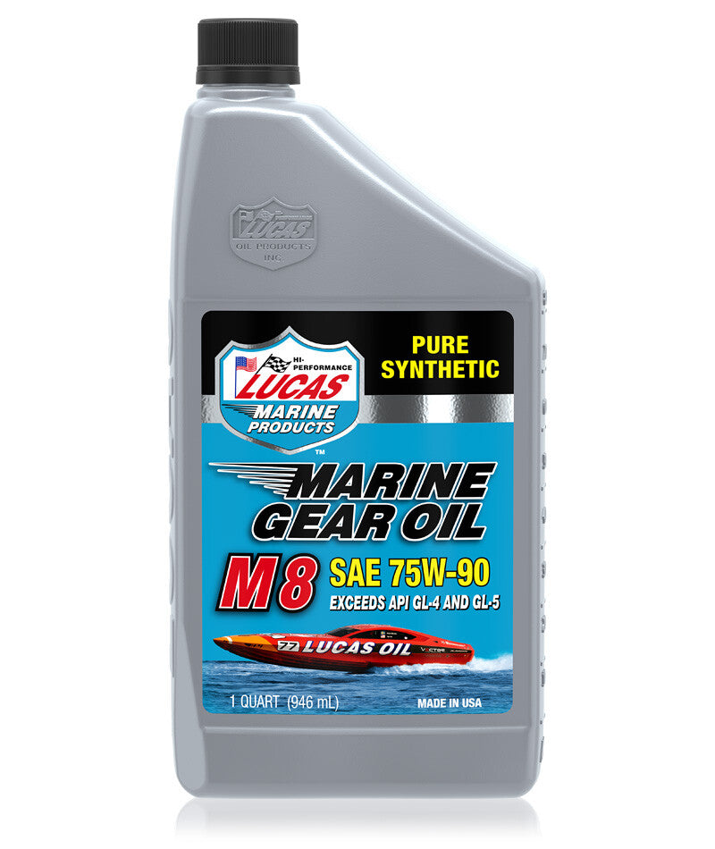 Lucas 58-5311 10652 MARINE GEAR PURE SYN M8 OIL 1QT