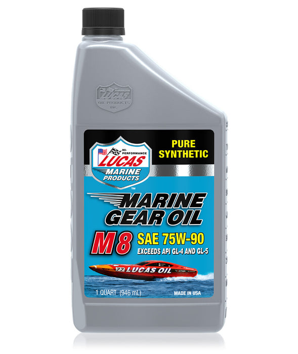 Lucas 58-5311 10652 MARINE GEAR PURE SYN M8 OIL 1QT