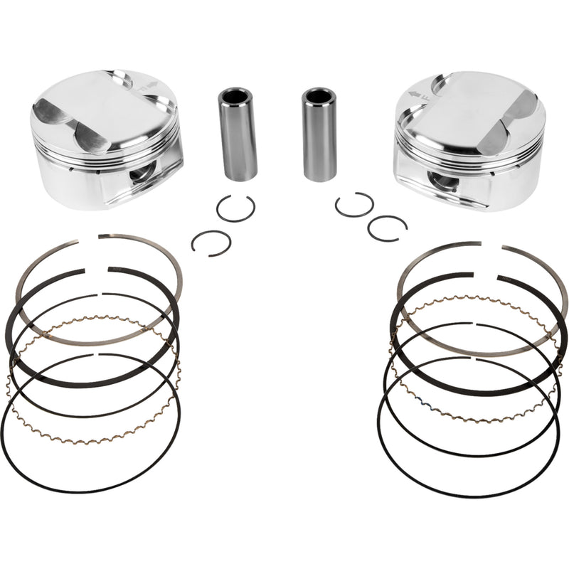 JE Pistons Piston Kit - 398727 For Harley Motorcycles 2017-2024