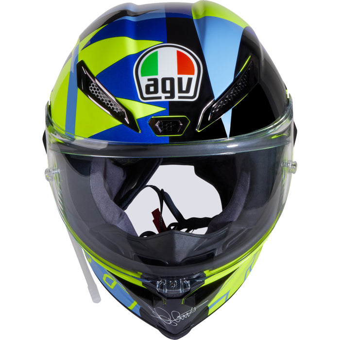 AGV 0101-16080 2118356002013L Pista GP RR Soleluna 2022 Helmet Pista GP RR Helmet - Soleluna 2022 - Large