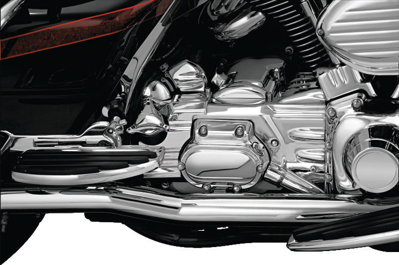 Kuryakyn 8274 Rear Cylinder Base Cover For 02-06 Touring Models Chrome - User 1