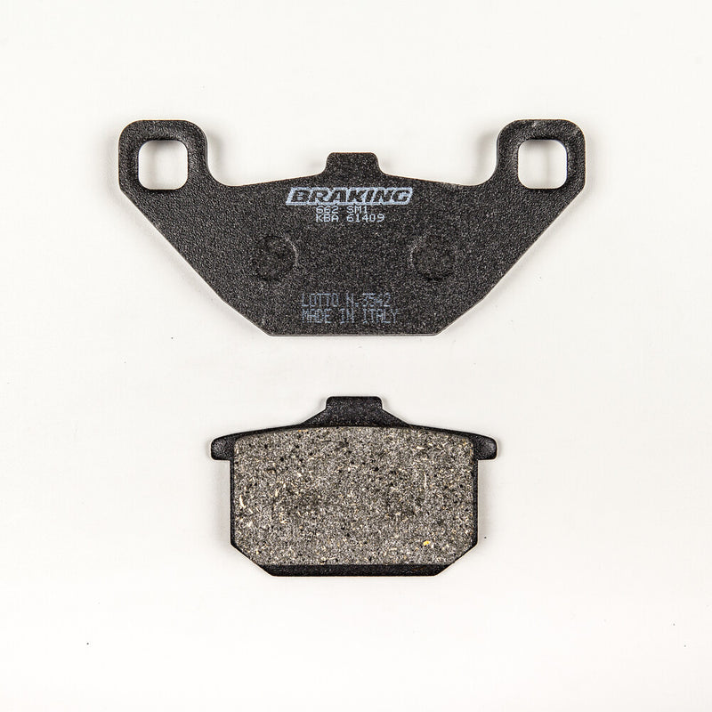 Braking Brake PAD SET Semi-Metallic - 662SM1 Kawasaki Motorcycles 1983-2008