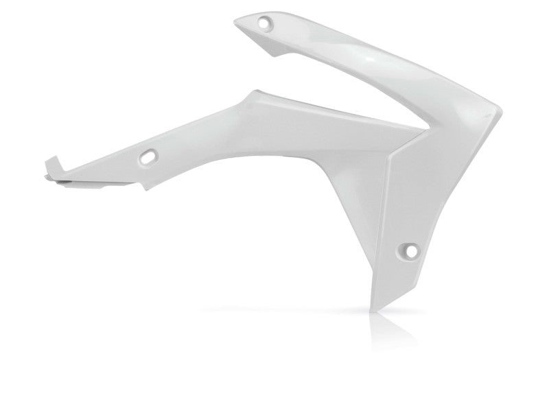 Acerbis 2314370002 14-17 Honda CRF250R/ CRF450R Radiator Shroud - White - Photo - Primary